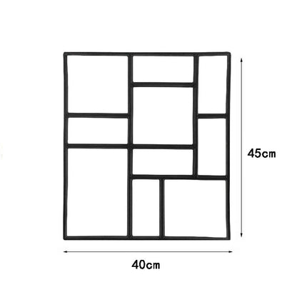 Molde para Pavimento de Sendero de Bricolaje