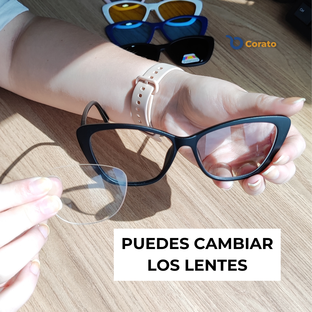 Gafas de Sol 6 en 1 para Mujer