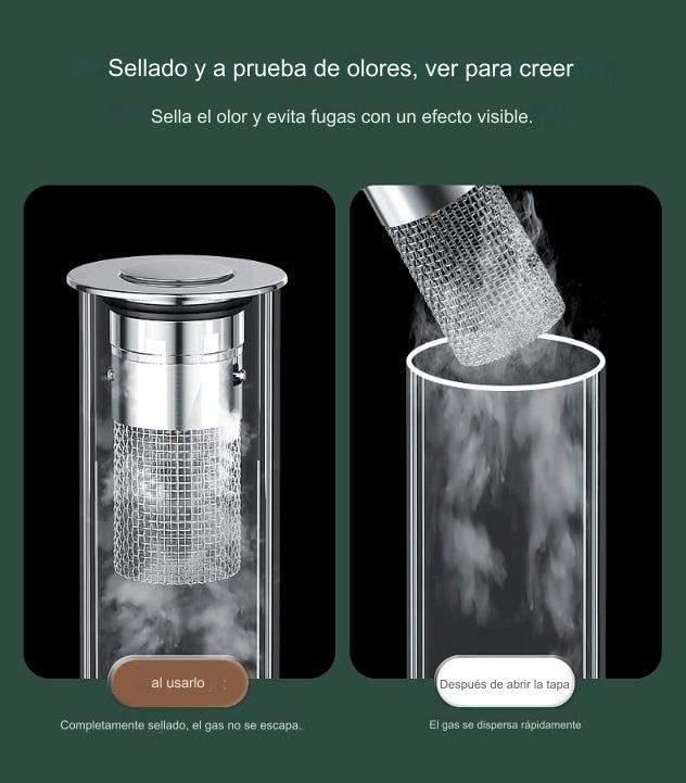 Filtro de Desagüe de Piso de Acero Inoxidable para Aislar Olores y Prevenir Cucarachas