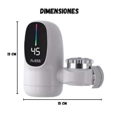 Calentador Eléctrico de Agua 💧 🚰 con Filtro Integrado