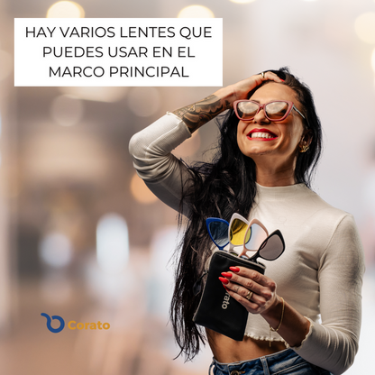 Gafas de Sol 6 en 1 para Mujer