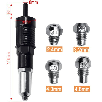 Adaptador de Pistola Remachadora para Taladro Inalámbrico