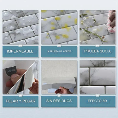 Adhesivos de Azulejos 3D