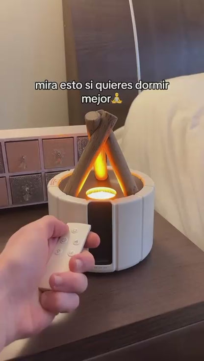 Fuego Esencial: Difusor USB de Aceites Aromáticos