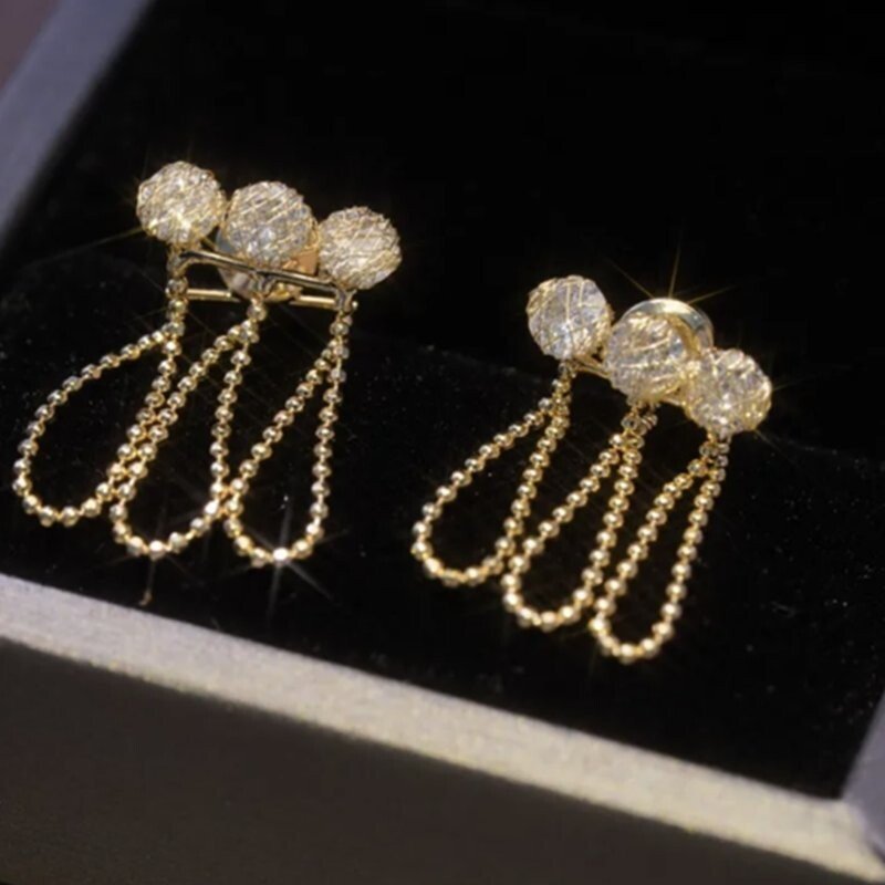 Aretes con Brillantes